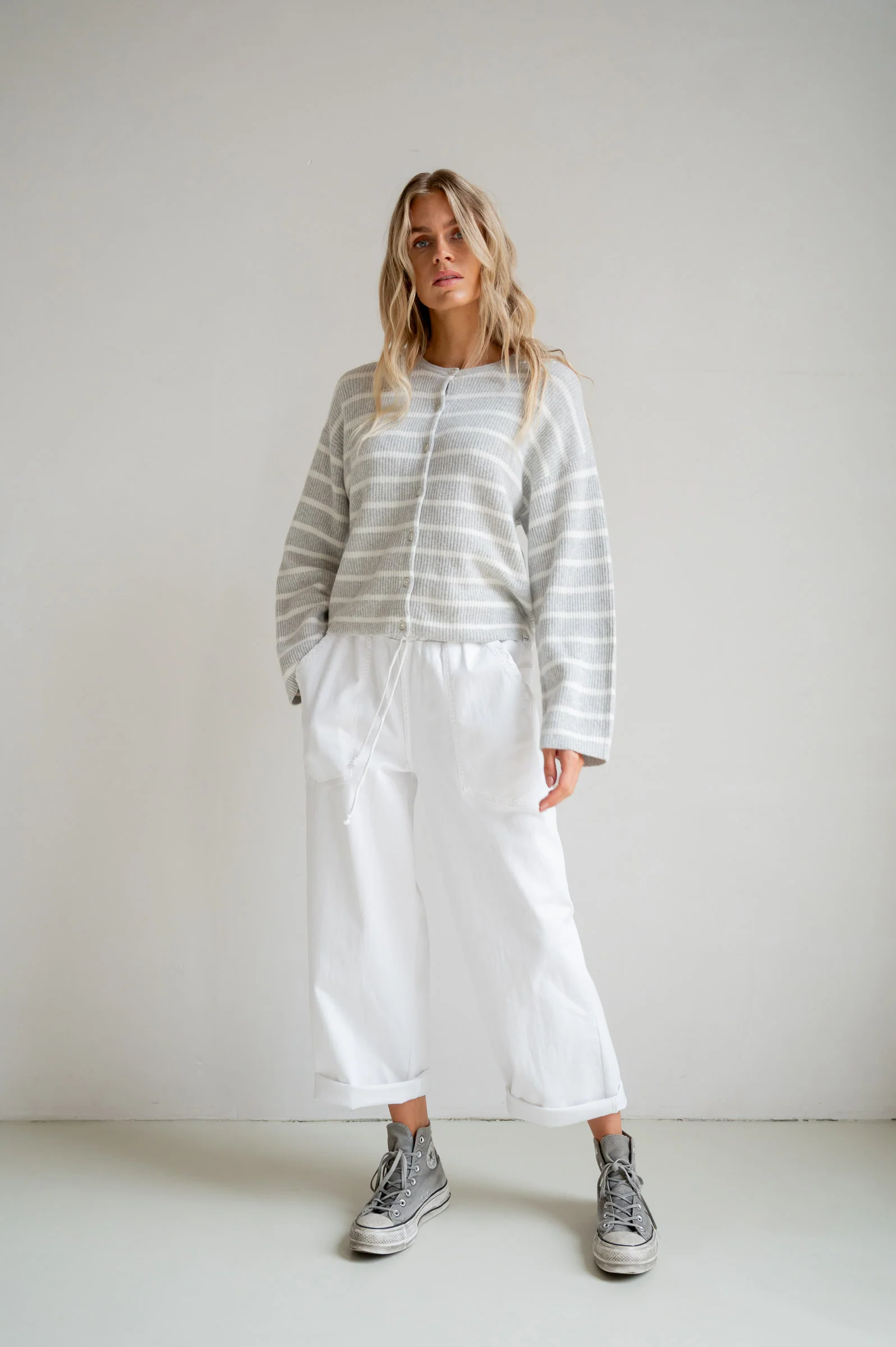 TROUSERS (S26Z853) WHITE - Image 6