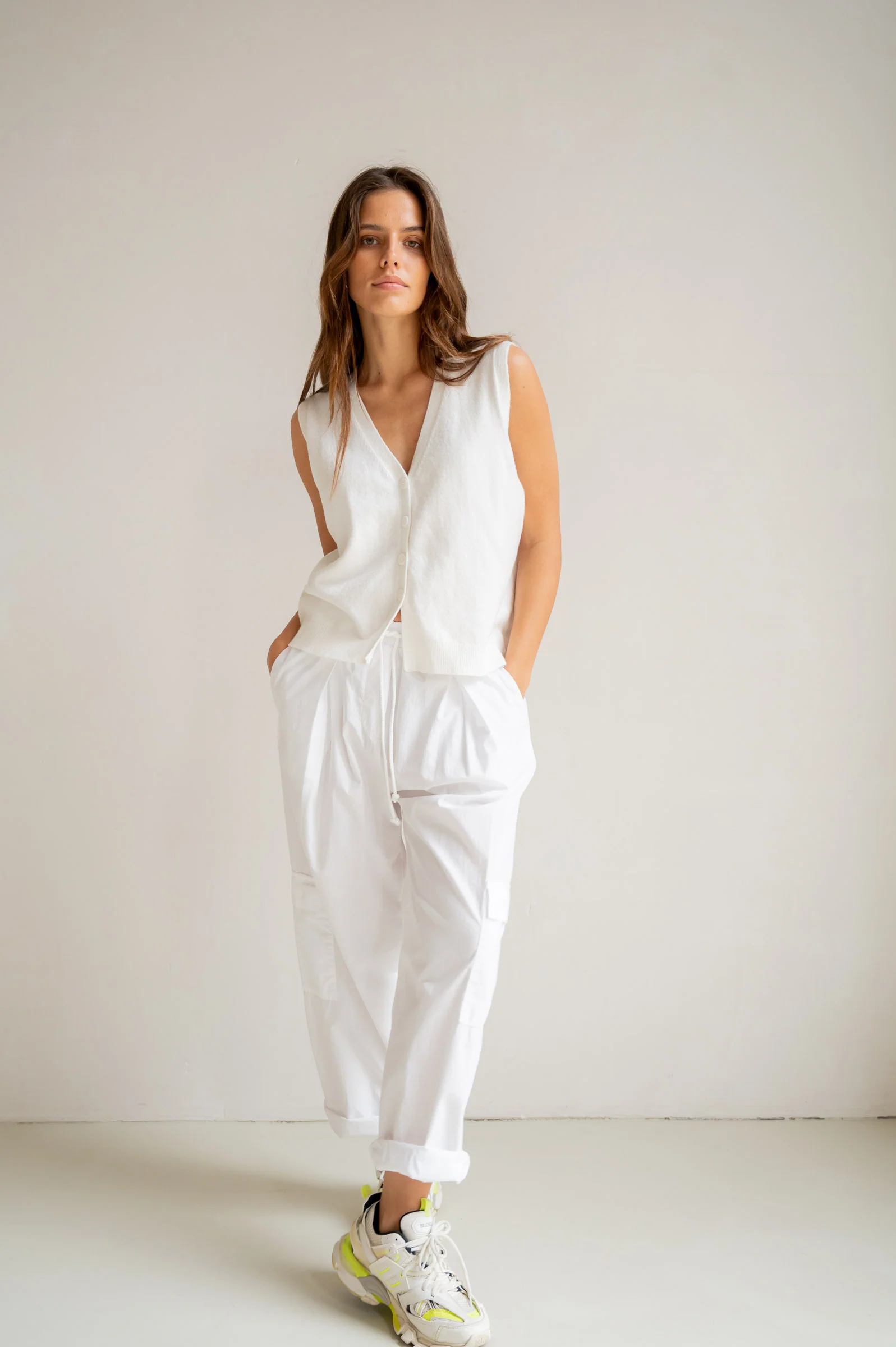 WAISTCOAT (S26B398) WHITE - Image 4