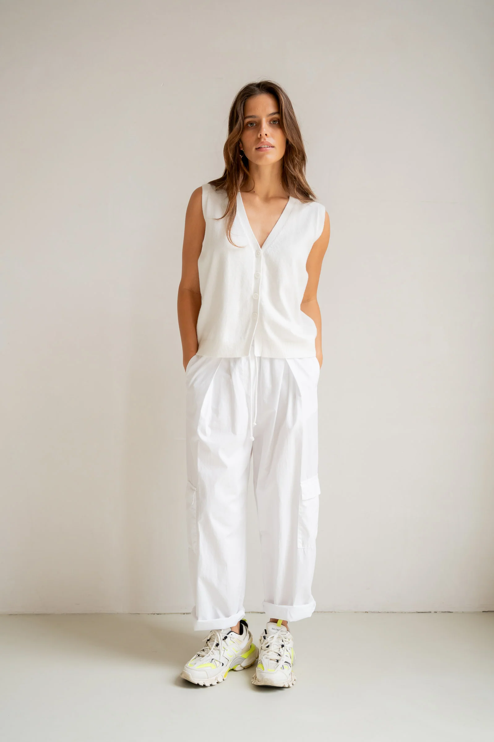 WAISTCOAT (S26B398) WHITE - Image 5