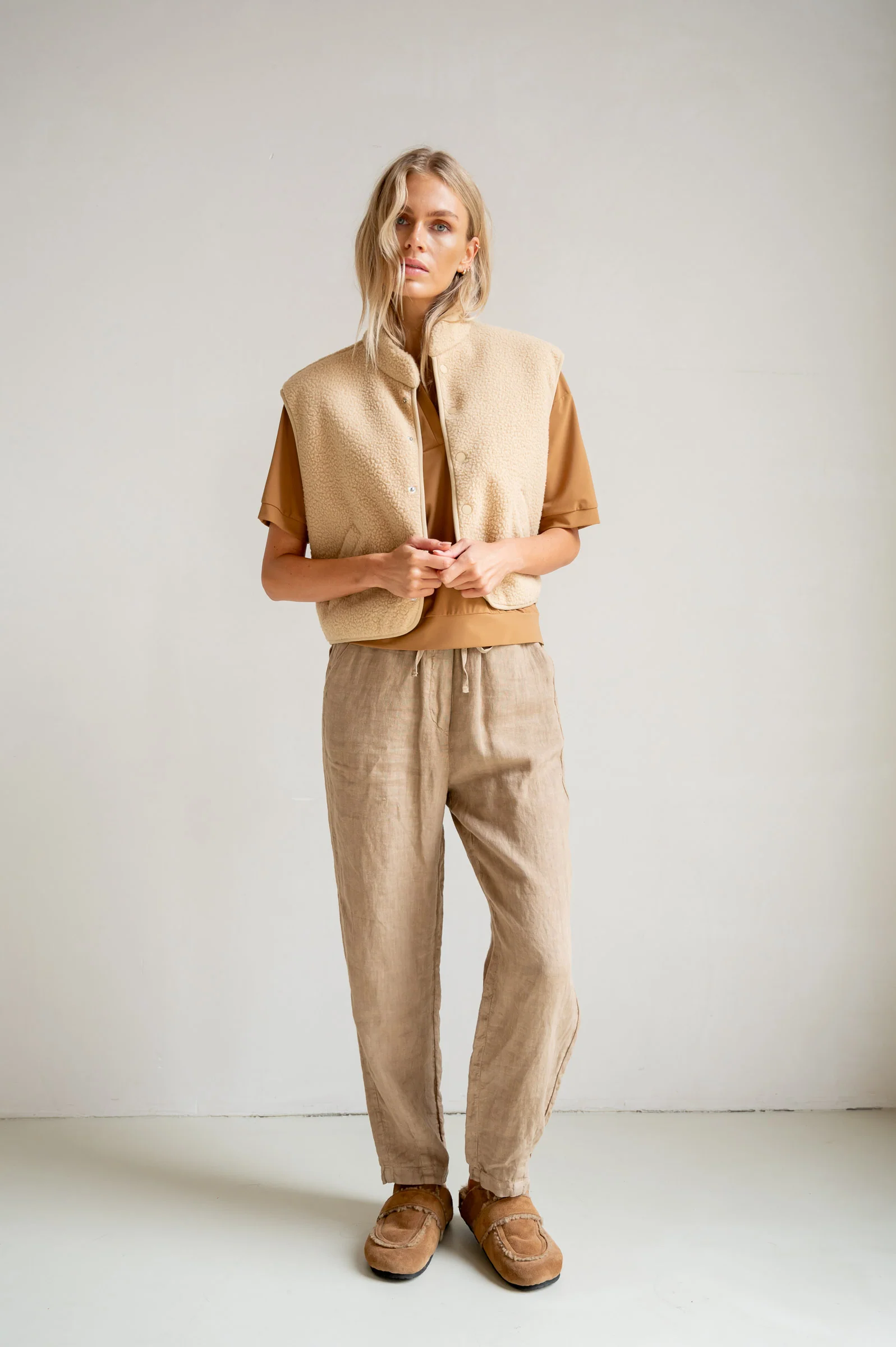 WAISTCOAT (S26C352) BEIGE - Image 4