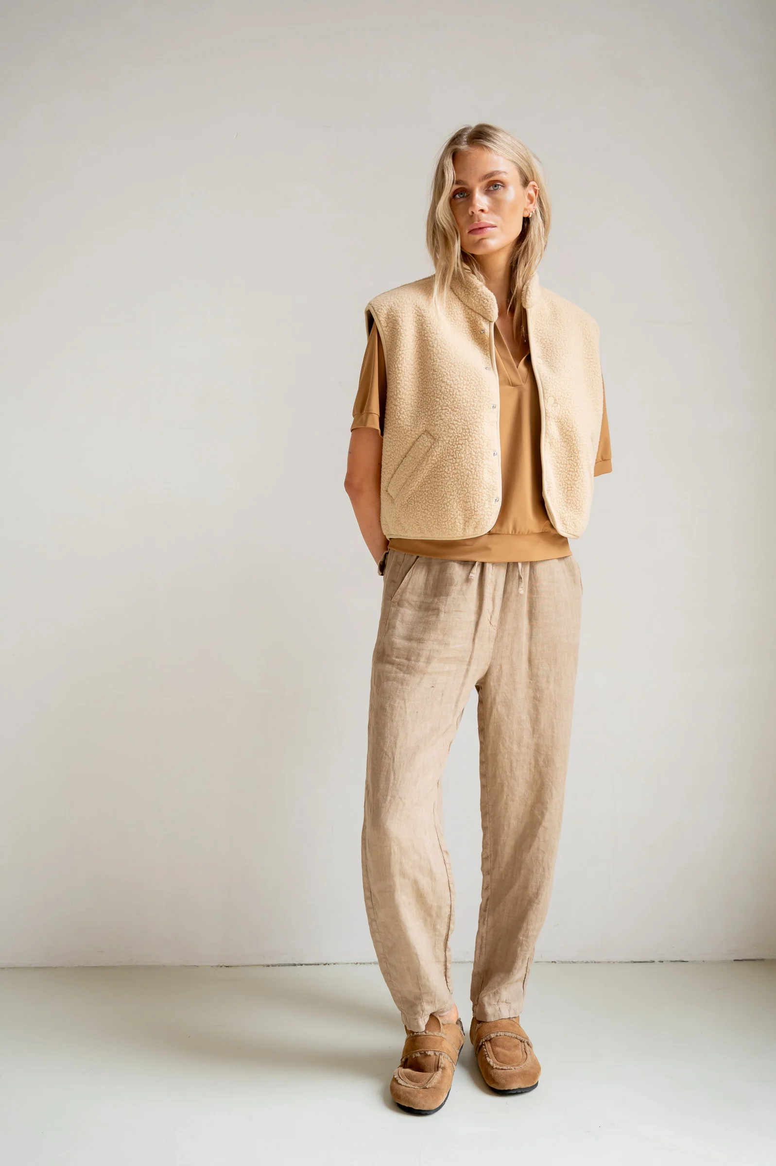 WAISTCOAT (S26C352) BEIGE - Image 5
