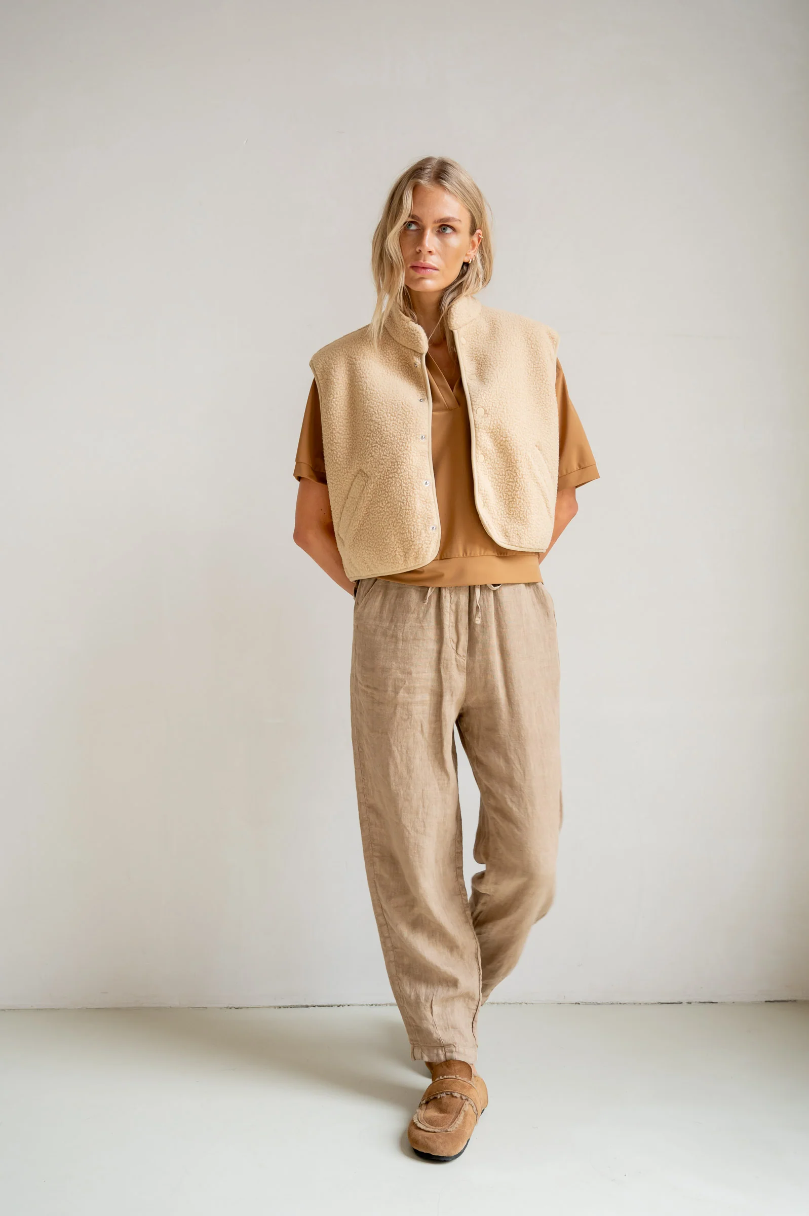 WAISTCOAT (S26C352) BEIGE - Image 6