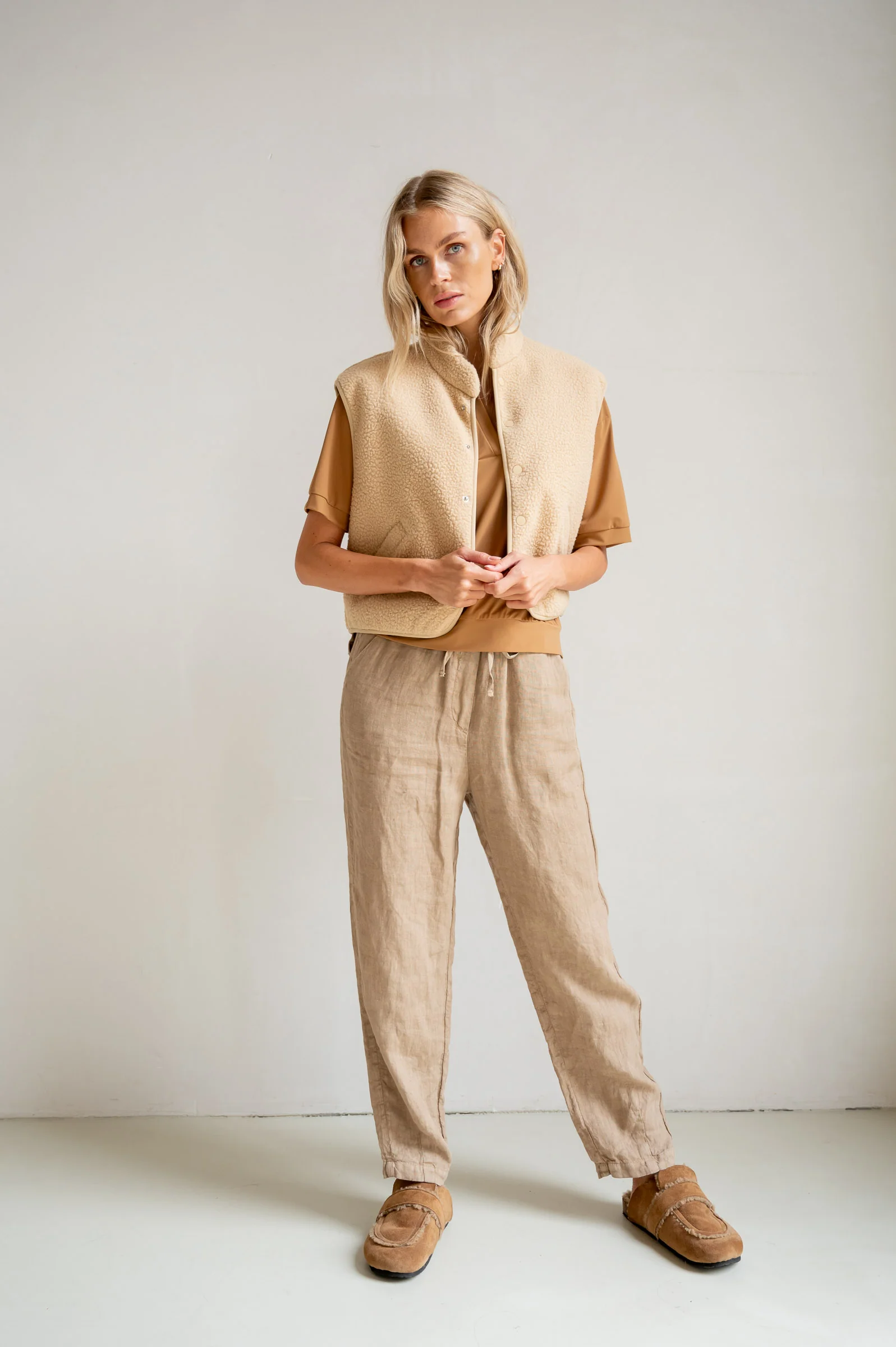 WAISTCOAT (S26C352) BEIGE - Image 7