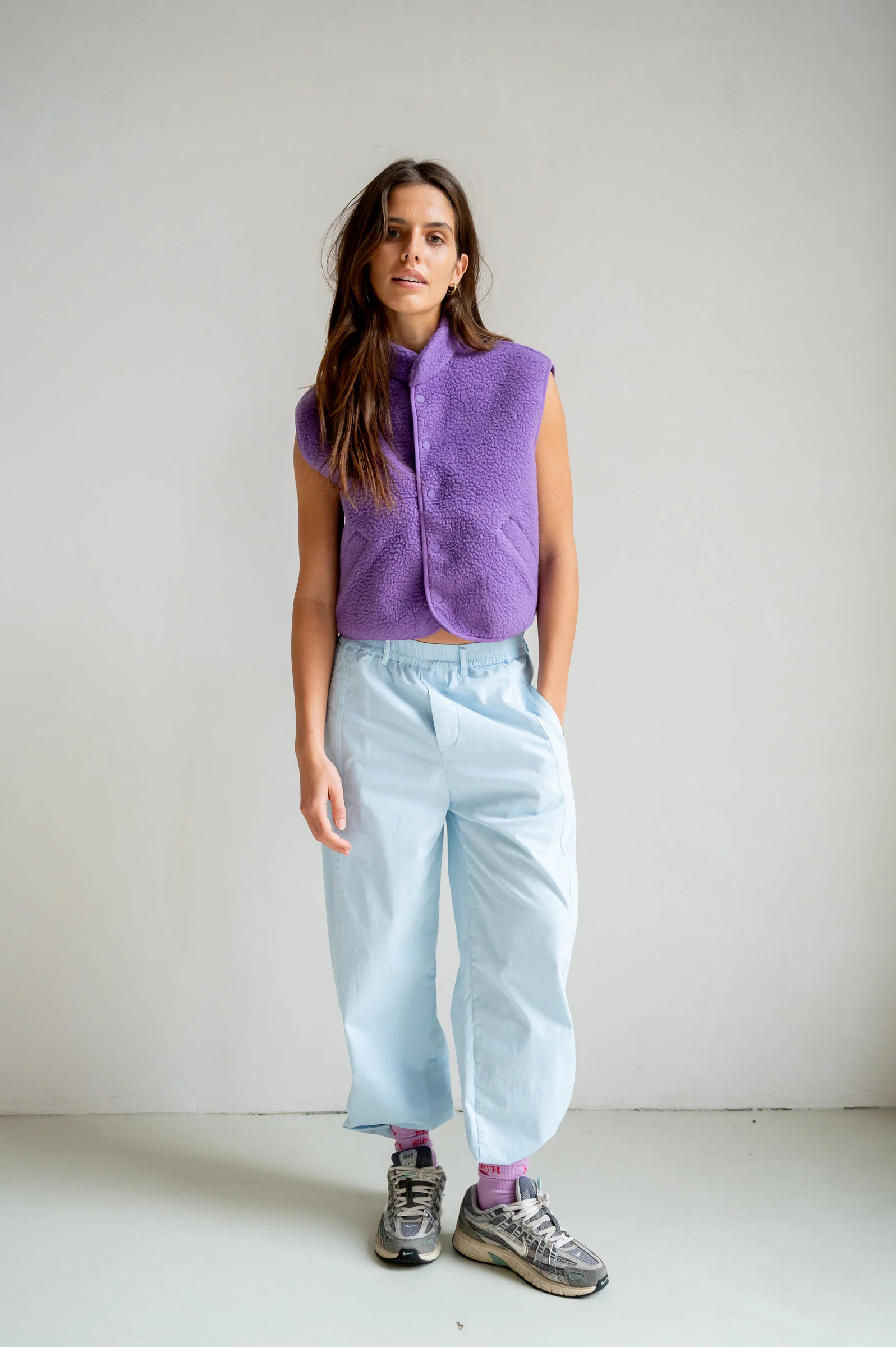 WAISTCOAT (S26C352) SMOKY GRAPE